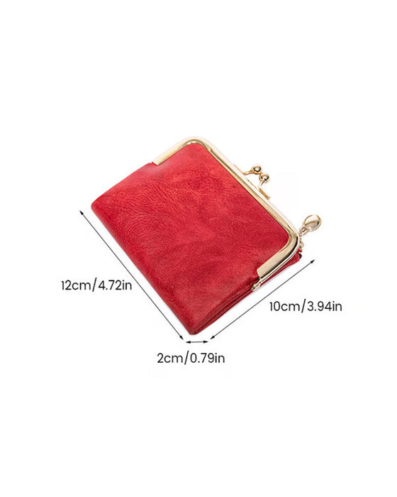 Mini Fashion Ladies Square Short Wallet