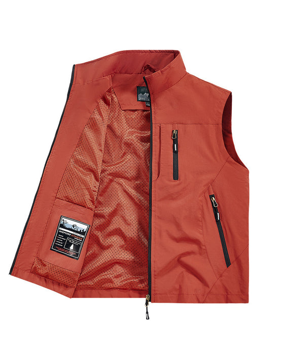 Limited-time sale – 50% OFF🔥🧥 Men's Oversized Sleeveless Vest Jacket with Pockets