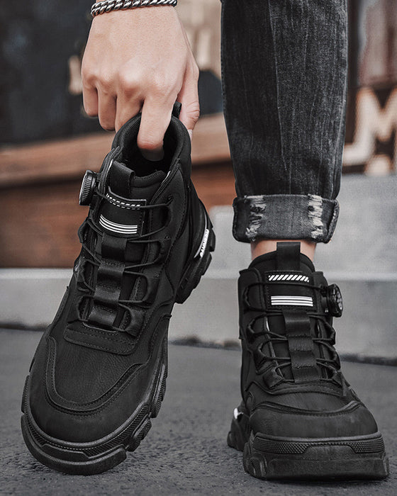 Men's Outdoor Swivel Buckle Work Shoes 🔄👞 – Waterproof 💦, Anti-slip 🚶‍♂️, Comfortable , Breathable 🌬️