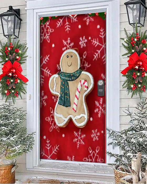 🌟2025 Christmas And Halloween Front Door Decoration