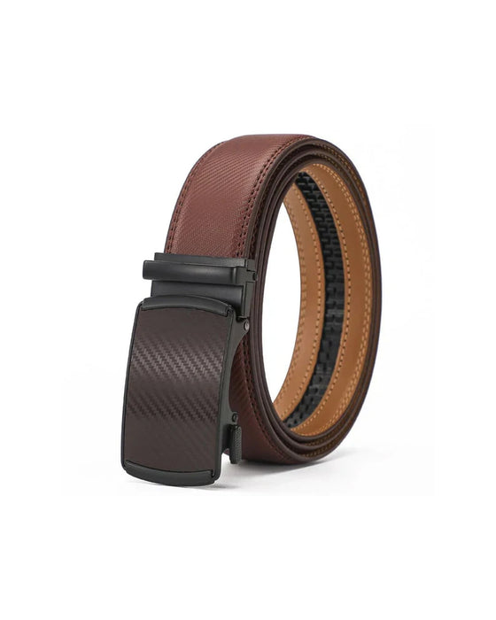 🎁 Leather Ratchet Belt With Adjustable Buckle💼