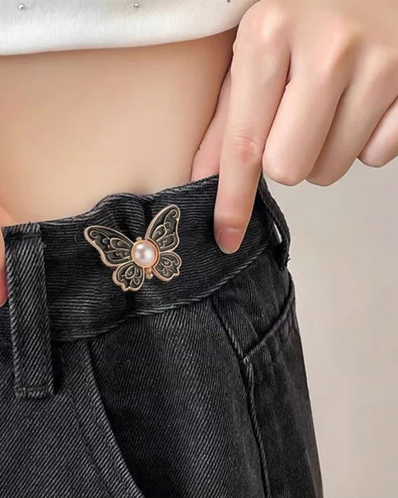 Pearl Butterfly Waist Buckle