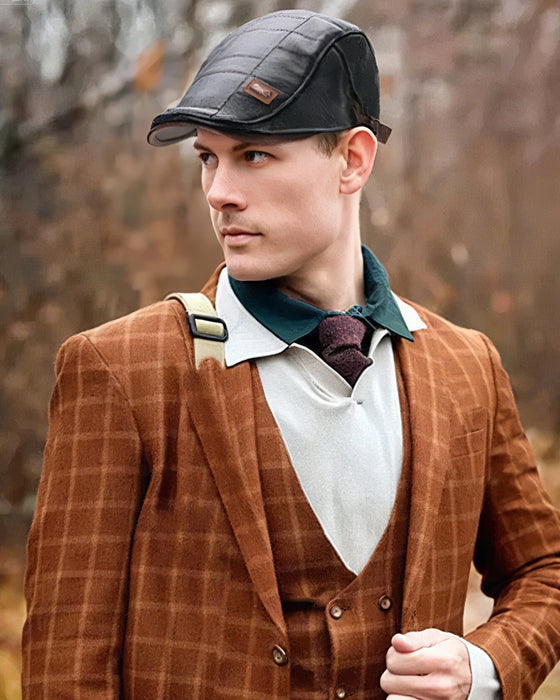 New Fashion Leather Beret