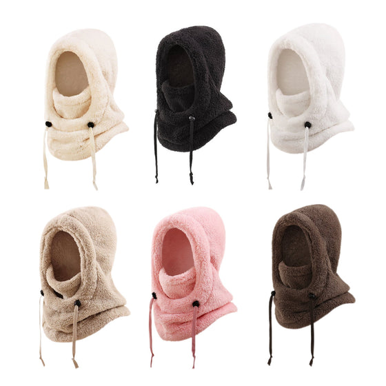 Kids 3-in-1 Fleece Winter Hood