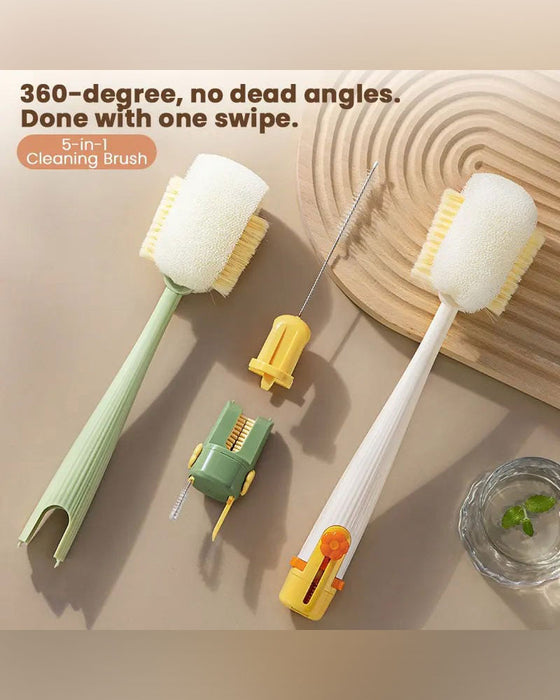 5-in-1 Bottle Cleaning Brush