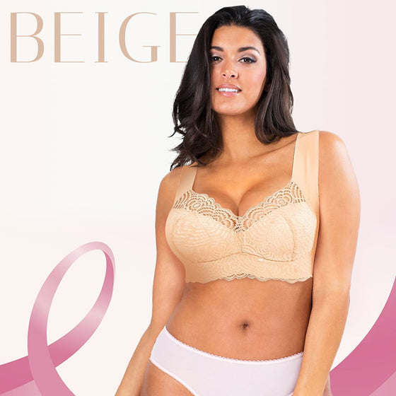 Ultimate Lift Full-Figure Seamless Lace Cut-Out Bra