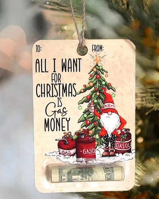 🎅💸 Handcrafted Wooden Money Holders Gift
