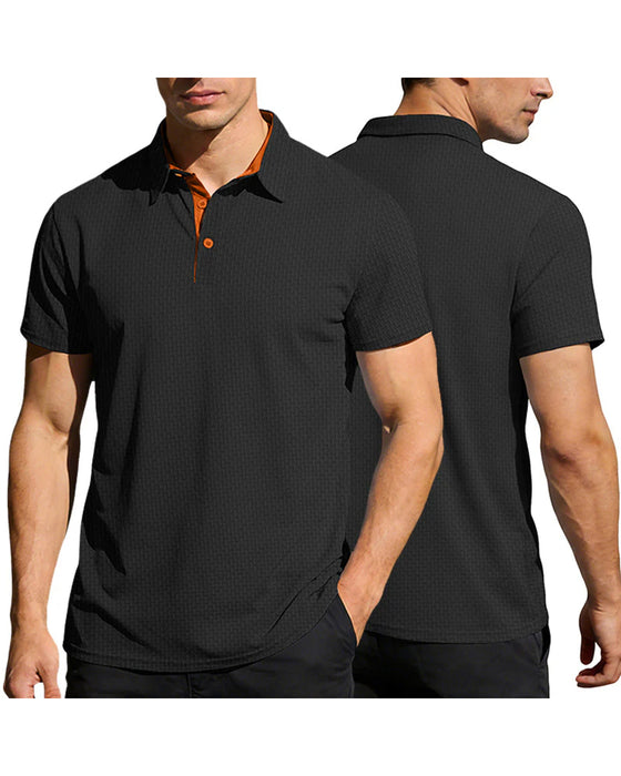 Men's Solid Color Short Sleeve T-Shirt