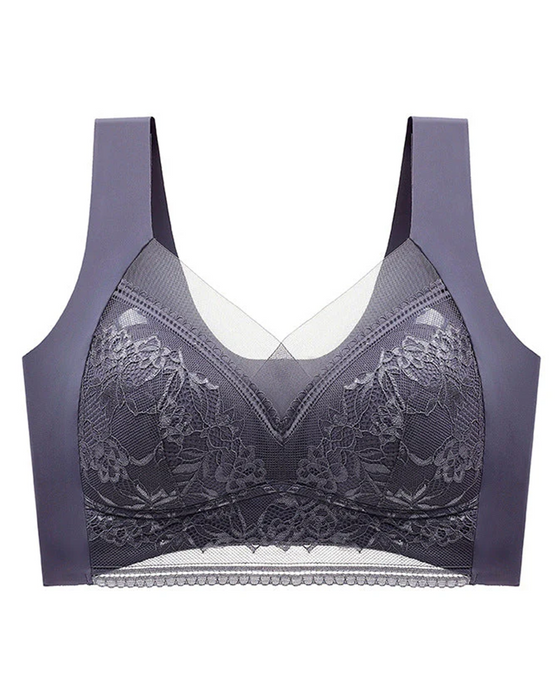 👙 Super comfortable and soft women's lace bra without steel ring