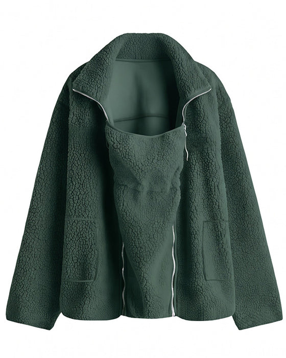 Women's 2-in-1 Hip-Length Casual Sports Outerwear Coat