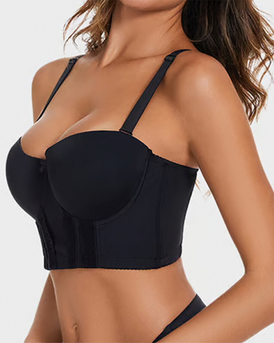 Women's bra with adjustable straps and lace – lifts and shapes perfectly
