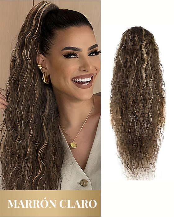 Long Voluminous And Curly Hair Extension