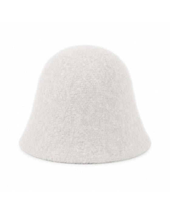 Solid Color Suede Bucket Hat