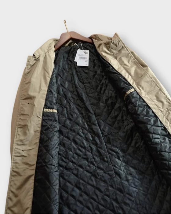Weatherproof Long Coat | Men’s Insulated Button Jacket Outerwea