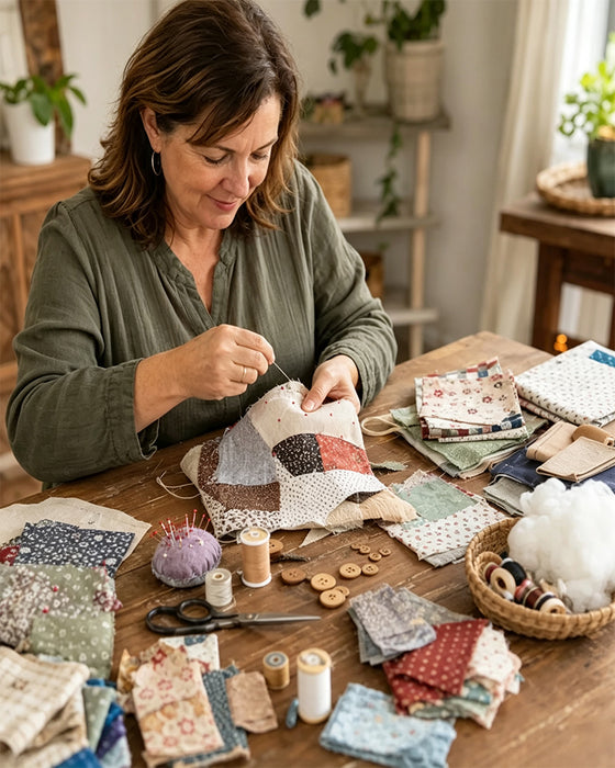 🧵 DIY Patchwork Gnome Kit – Create Your Own Adorable Gnome 🧙‍♂️