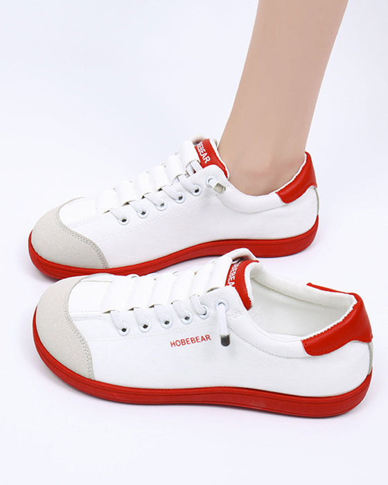 Women's Wide Toe Casual Sneakers