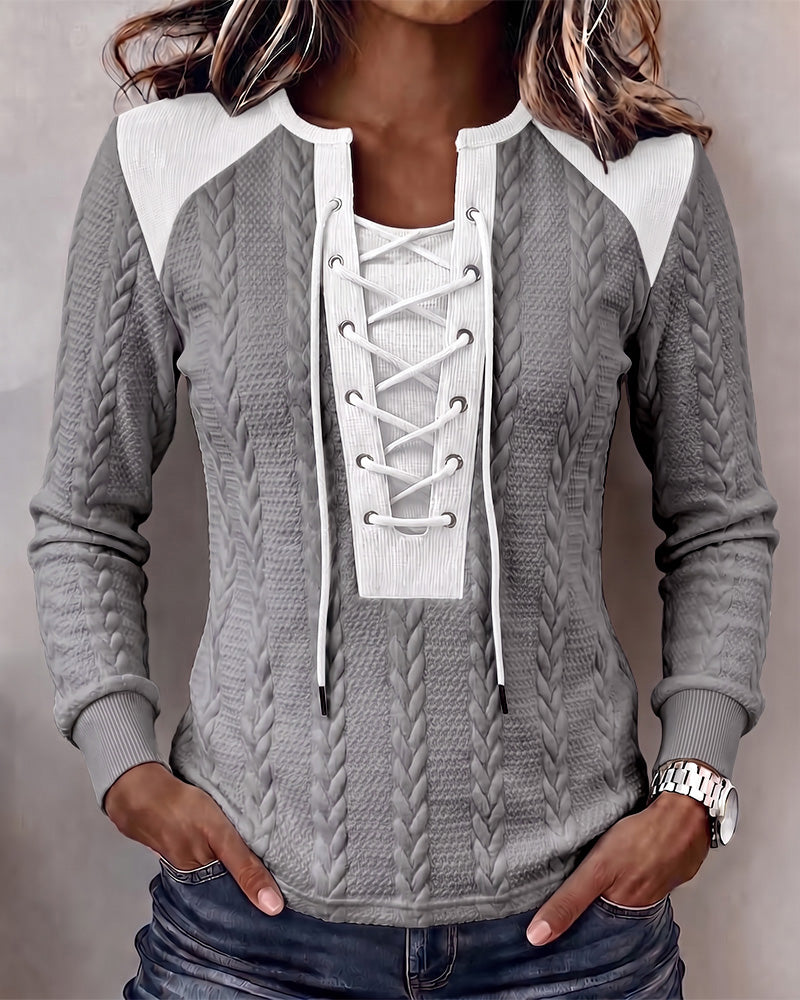 Stylish Fitted Casual Top
