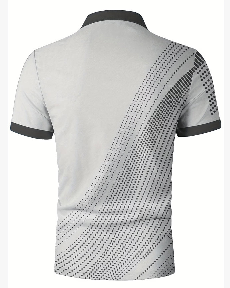 Men's Casual Lapel T-Shirt