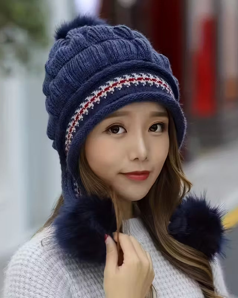 Fantasy Fleece Beanie Hat With Earflap