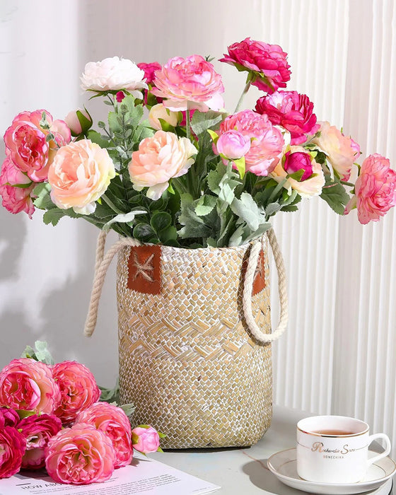 Artificial Peony Flower - UV Resistant, Waterproof, Windproof