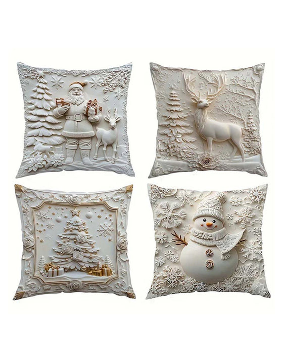 Elegant Christmas Decorative Pillowcases