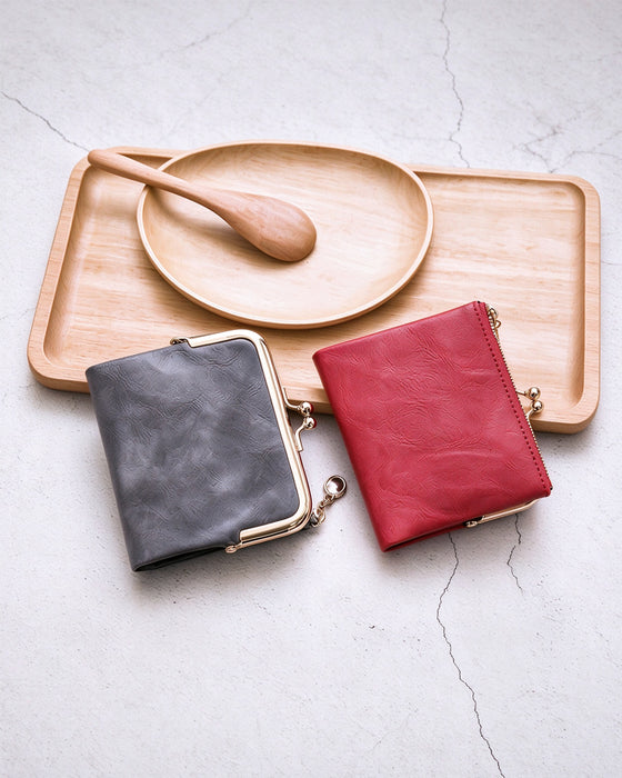 Mini Fashion Ladies Square Short Wallet