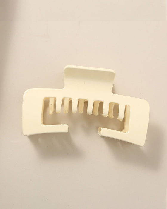 Women's Hat-Friendly Flat Leopard Print Claw Clips