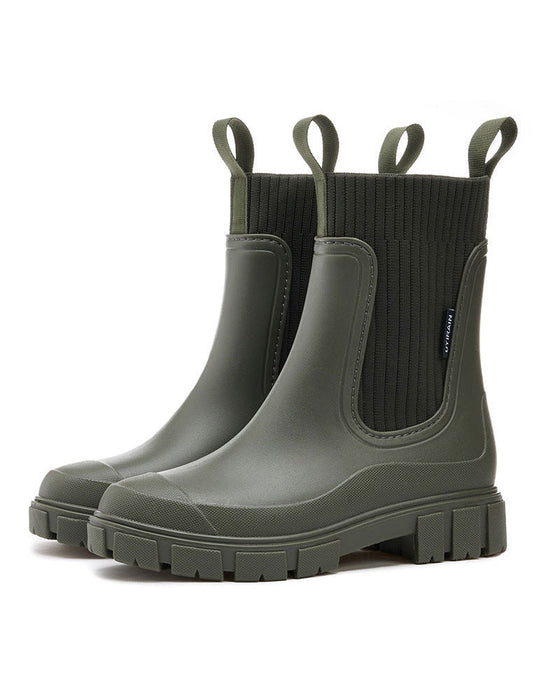 ☔️Waterproof Non-Slip Thick Sole Mid-Calf Boots