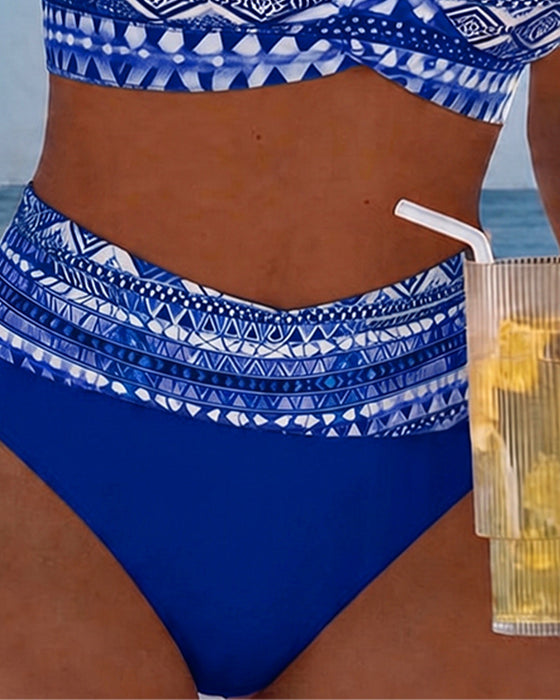 Geometric Two-Piece Bikini