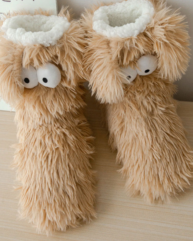 Winter Sherpa Floor Socks