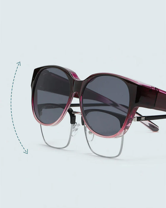 Polarized UV400 Protection Trendy Round Sunglasses