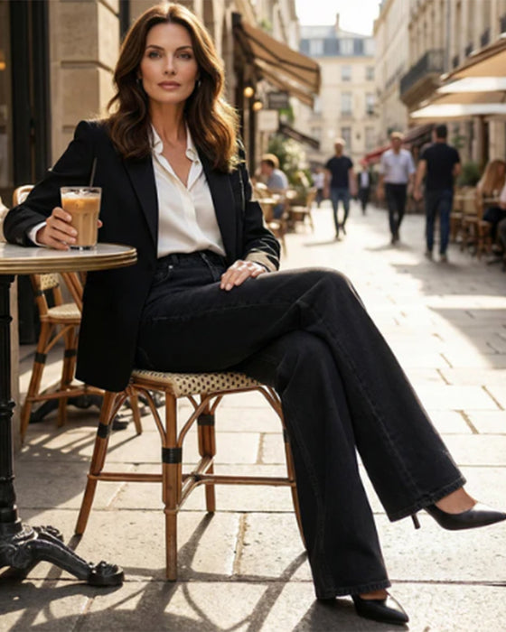 Loose Straight Leg Jeans