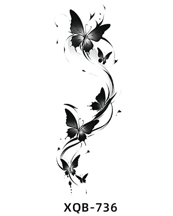 Simulation Flower Arm Tattoo Stickers