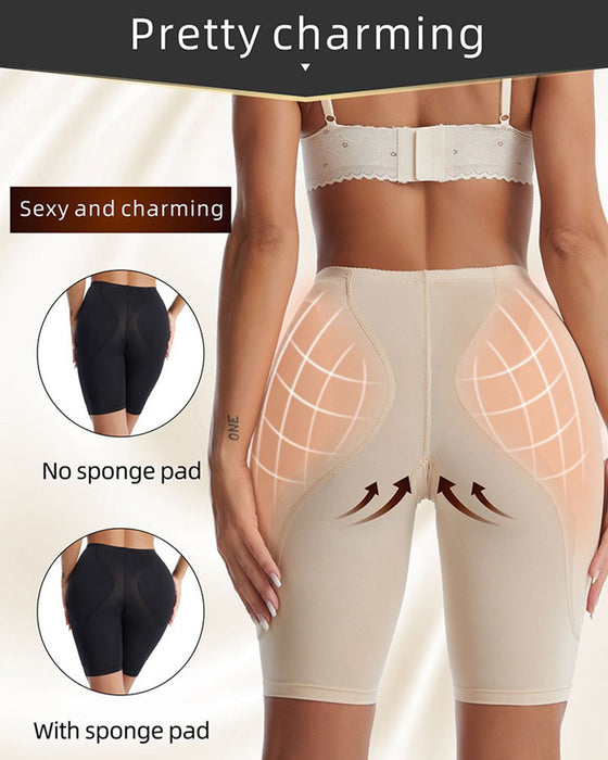 Boyshorts Butt-Lifting And Tummy-Control Pants