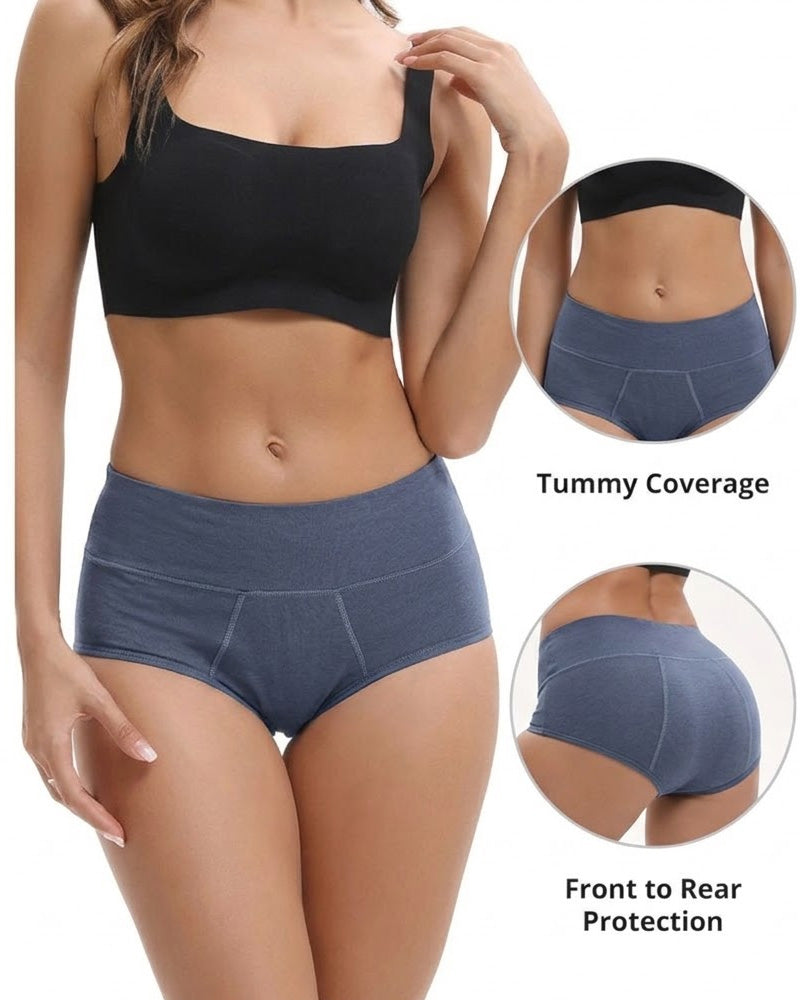 High Waisted Heavy Flow Period Leak-Proof Panties