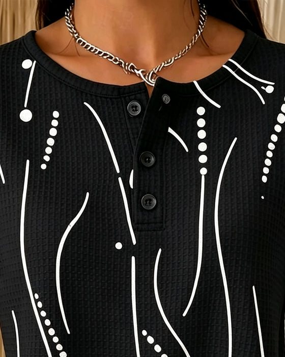 Round Neck Short-Sleeved T-Shirt