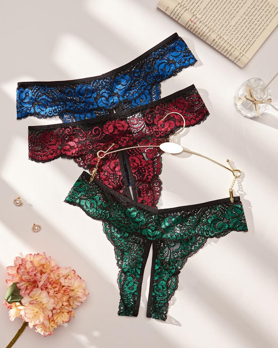 Women's Soft Comfy Breathable Lace Panty For All Seasons