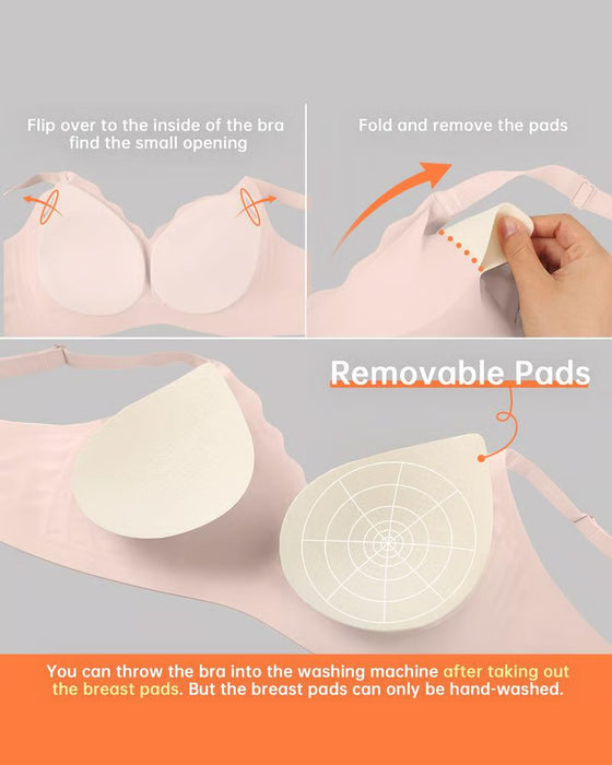 💖Seamless Scalloped Push-Up Bra