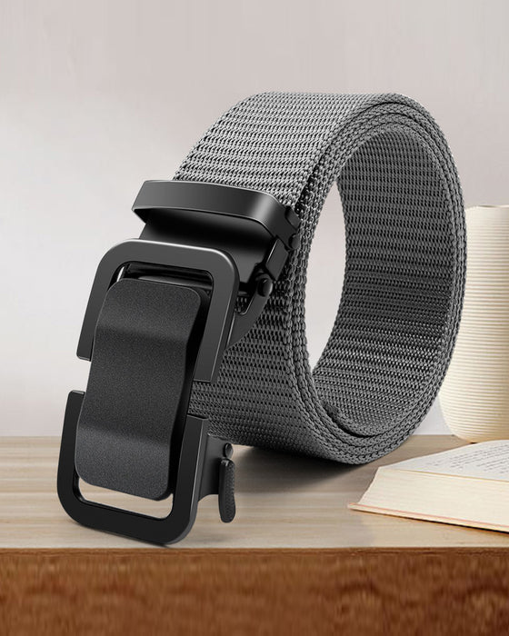 Men's Tactical Nylon Belt - Durable Buckle & Adjustable Size