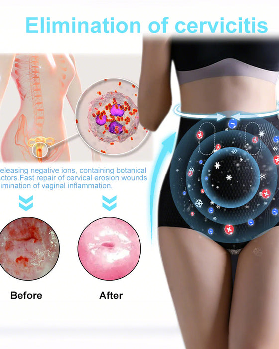 Fat Burning Lce Silk Lonic Fiber Shaping Shorts