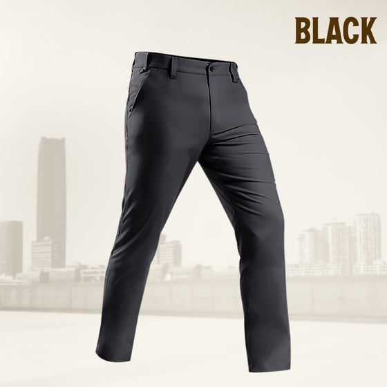 Men's Active Khaki Pants With Expandable Waistband