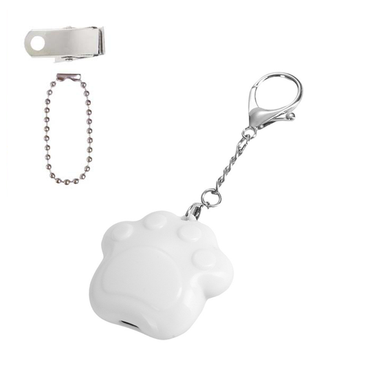 Heart-shaped keychain night light