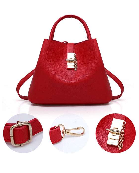 Fashion shoulder bag bucket bag