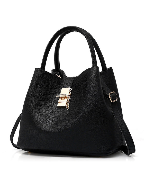 Fashion shoulder bag bucket bag