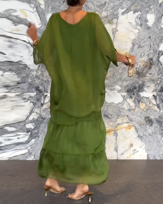 Artistic style loose dress