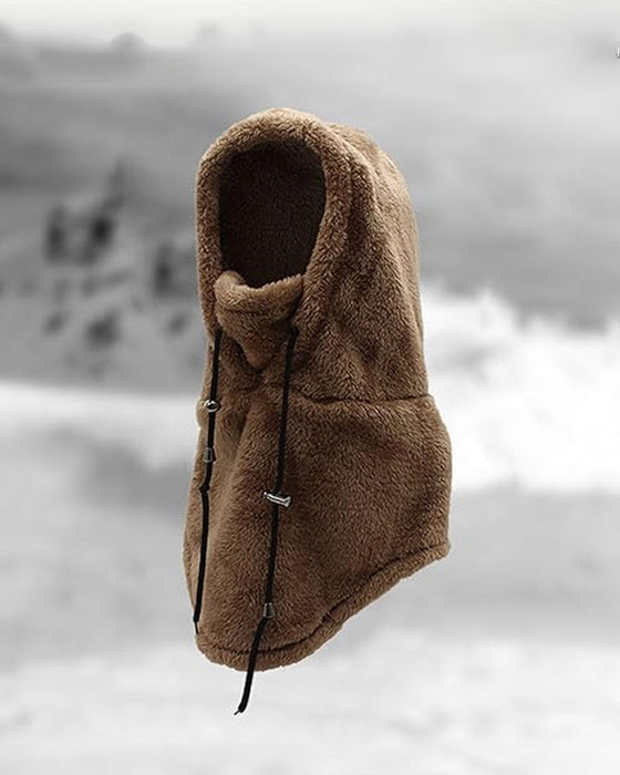 Sherpa hood ski mask