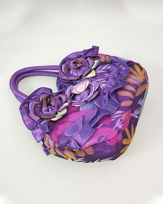 Flower fashion handbag