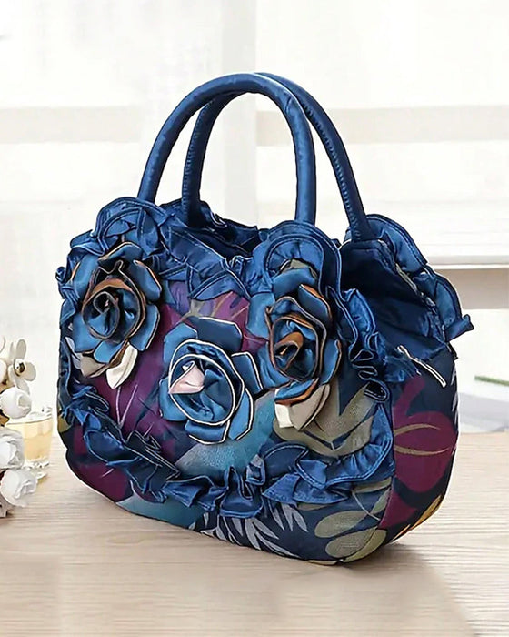 Flower fashion handbag