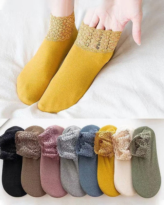 New Fashion Lace Warm Socks