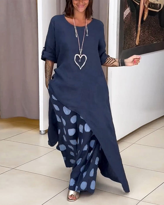 Women's casual loose temperament suit